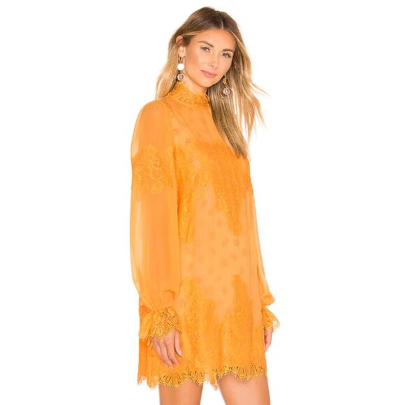 We are HAH /Free people/Revolve  - Queen 4 A Day Dress - Mango- Size S - Picture 2 of 4